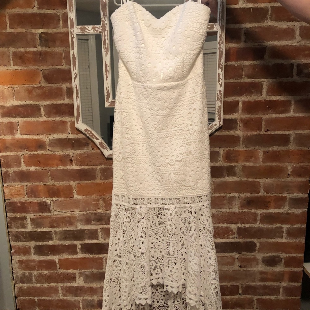 MESINA DRESS - WHITE - Picture 3 of 8